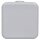 Voxura Abzweigkasten Verbindungsdose Abzweigdose IP65 Druckkappe 65x65 mm Grau