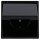 JUNG LS IP 44 Set Schwarz: LS1520BFKLSW Schuko Steckdose m.Klappdeckel + 551WU Dichtungsflansch + LS981SW Rahmen 1fach