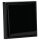 JUNG LS IP 44 Set Schwarz: LS1520BFKLSW Schuko Steckdose m.Klappdeckel + 551WU Dichtungsflansch + LS981SW Rahmen 1fach