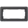 Gira 1002152 Abdeckrahmen 2-fach o.M. Gira E1 Anthrazit