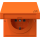 Gira 4454709 SCHUKO-Steckdose mit Klappdeckel ZSV Flächenschalter Orange