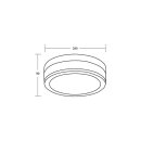 Brumberg 57181020 Decken-/Wandeinbauleuchte 230V AC E27...
