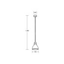 Brumberg 57437850 Pendelleuchte 230V AC E27 max. 1x15W LED