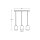 Brumberg 57425080 Pendelleuchte 230V AC E27 max. 3x15W LED
