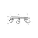Brumberg 57113180 Decken-Anbauleuchte 230V AC E14 max....