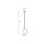 Brumberg 57424080 Pendelleuchte 230V AC E27 max. 1x15W LED