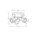 Brumberg 57175730 Decken-Anbauleuchte 230V AC E14 max....