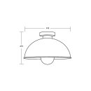 Brumberg 57230850 Decken-Anbauleuchte 230V AC E27 max....