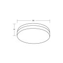 Brumberg 57103150 Decken-/Wandeinbauleuchte 230V AC E27...