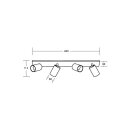 Brumberg 57137170 Decken-Anbauleuchte 230V AC GU10 max....