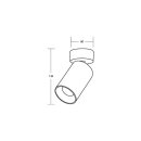 Brumberg 57120180 Decken-Anbauleuchte 230V AC GU10 max....