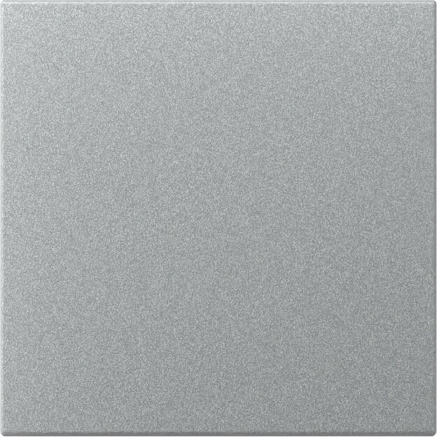 Gira Kreuzschalter System 55 Set Aluminium: 349626 Wippe gerade + 312700 Tastschalter Kreuz