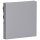 Gira Kreuzschalter System 55 Set Aluminium: 329626 Wippe + 312700 Tastschalter Kreuz