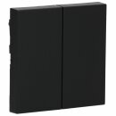 Gira Tastschalter Serien System 55 Set Schwarz matt:...