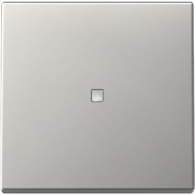 Gira Tast-Kontroll-Schalter Aus-Wechsel System 55 Set Edelstahl: 3290600 Wippe Kontrollfenster + 313600 Tast-Kontroll Aus-Wechsel-Schalter