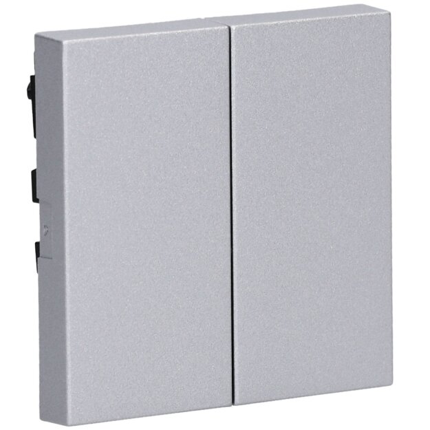 Gira Tastschalter Wechselschalter 2 fach System 55 Set...