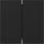 Gira Tastschalter Serien System 55 Set Schwarz matt: 3495005 Wippe 2-fach gerade + 312500 Tastschalter Serien
