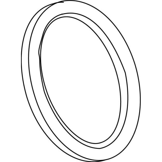 Kleinhuis 987M25 Dichtring für Anschlussgewinde M25 Materialstärke 2 mm Kunststoff PE Natur