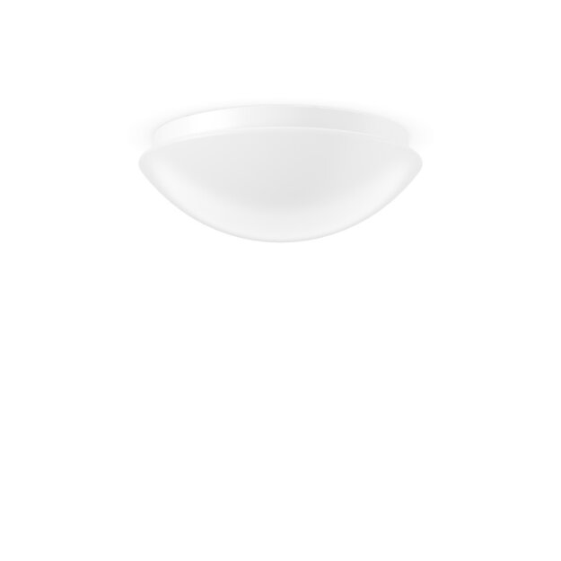 RZB 221026.002 Decken-/Wandleuchte Flat Polymero IP44 PC ws A60 3x60W