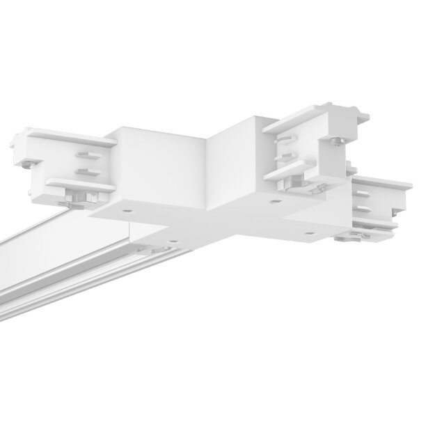 RZB 701085.002 Kreuzkupplung für 3Ph. 3-Phasen-Stromschienen weiß
