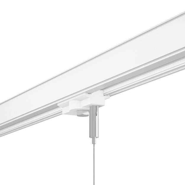 RZB 701093.002 Adapter mechan. mit Seil 3-Phasen-Stromschienen weiß
