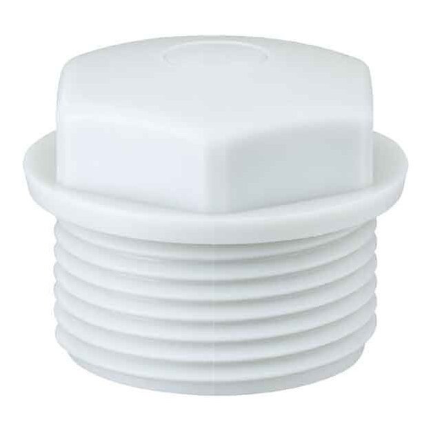 Spelsberg 20346301 Würgestopfen IP54 M x 1 5 mm mit geschlossener Dichtungsmembran Grau WST M63