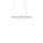 RZB 312286.002.1.76 LED-Pendelleuchte Flatliner Slim 4000K DALI weiß