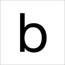 RZB 99222.013.B/K Buchstabe "b"
