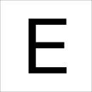 RZB 99223.013.E Buchstabe "E"