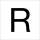 RZB 99222.013.R Buchstabe "R"