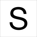 RZB 99222.013.S Buchstabe "S"