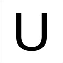 RZB 99222.013.U Buchstabe "U"