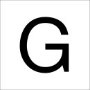 RZB 99223.013.G Buchstabe "G"