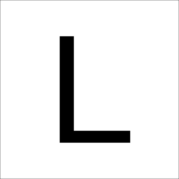 RZB 99223.013.L Buchstabe "L"