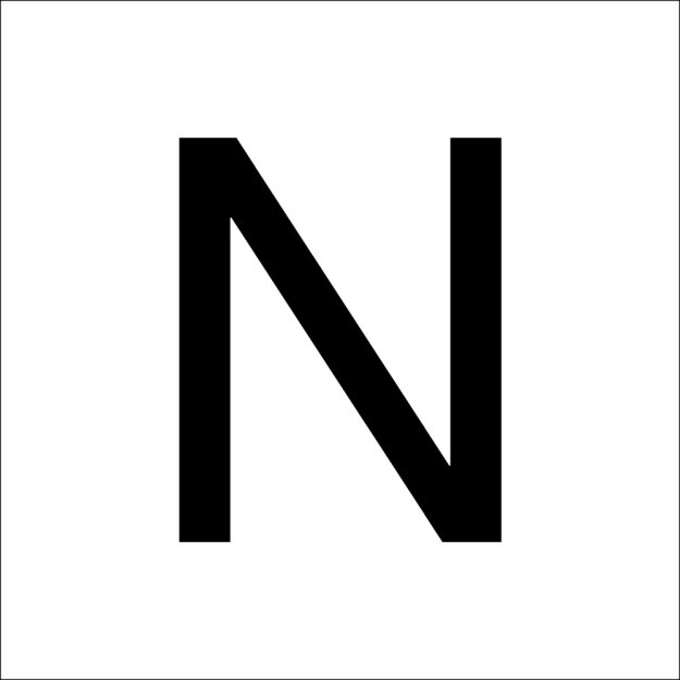 RZB 99223.013.N Buchstabe "N"
