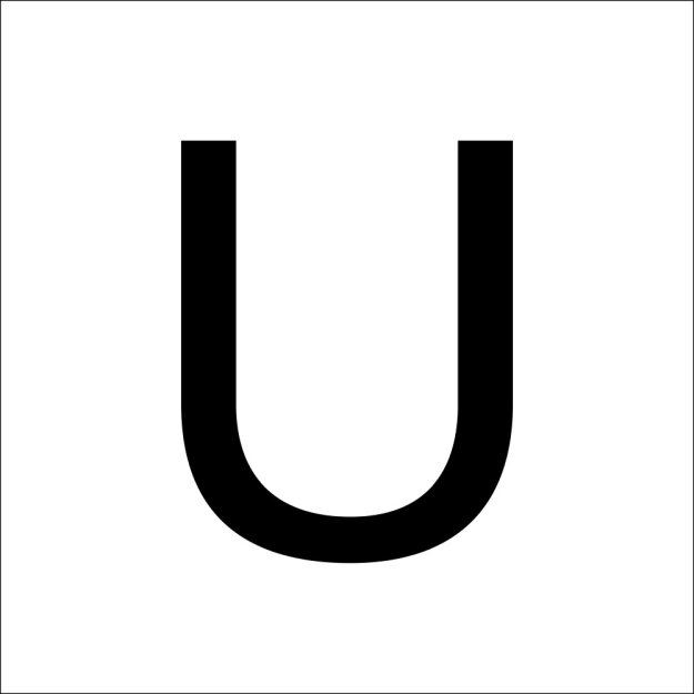 RZB 99223.013.U Buchstabe "U"