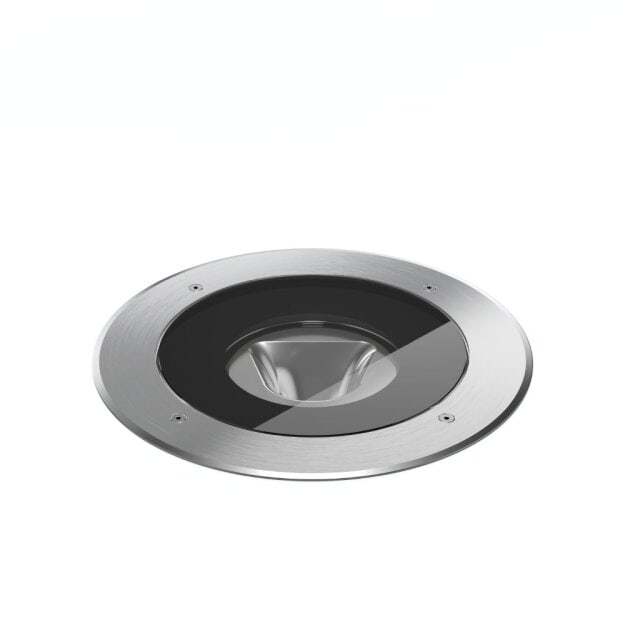 RZB 641286.000 LED-Bodeneinbauleuchte Terra Edelstahl 245 26W 3000K D245 asym