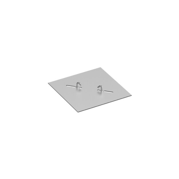 RZB 982100.000 Bodenplatte  400x400 m.Hakenschr.