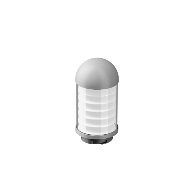 RZB 982261.004 Lamellenblende Alu-Poller Alu-Poller Lamelle Lamelle mit Kappe