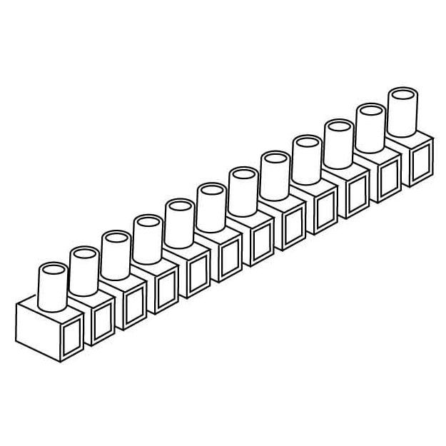 Kleinhuis 469.N Verbindungsklemme 27,5x17,5x165 mm Klemmbereich 4,0-10,0 mm² Kunststoff PA Natur