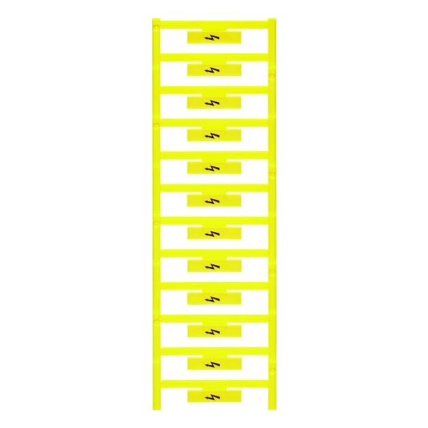 Weidmüller 1120470000 Klemmenmarkierer Gelb WAD 8 MC B GE/SW WAD8