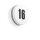 RZB 312629.004.25 LED-Hausnummernleuchte  830/840 ML silber