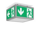 RZB 672354.004.89 LED-Deckenleuchte Signcube IP54 6500K alu