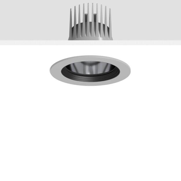 RZB 901764.004.1 LED-Einbaudownlight Heledon 940 silber