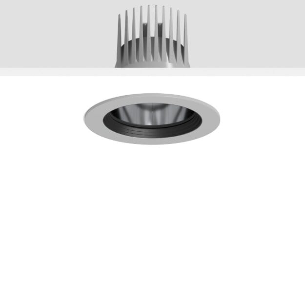 RZB 901766.004.1 LED-Einbaudownlight Heledon 940 silber
