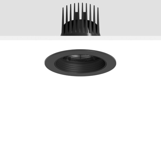 RZB 901768.003.3.76 LED-Einbaudownlight Heledon 935 DALI schwarz