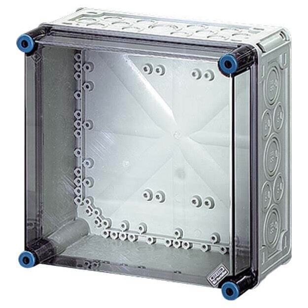 Hensel Mi0200 Mi-Leergehäuse, Einbaumaße 275x275x146mm, transparenter Deckel