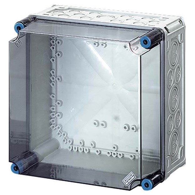 Hensel Mi0210 Mi-Leergehäuse, Einbaumaße 275x275x191mm, transparenter Deckel