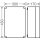 Hensel Mi0300 Mi-Leergehäuse, Einbaumaße 275x425x146mm, transparenter Deckel