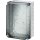 Hensel Mi0310 Mi-Leergehäuse, Einbaumaße 275x425x191mm, transparenter Deckel